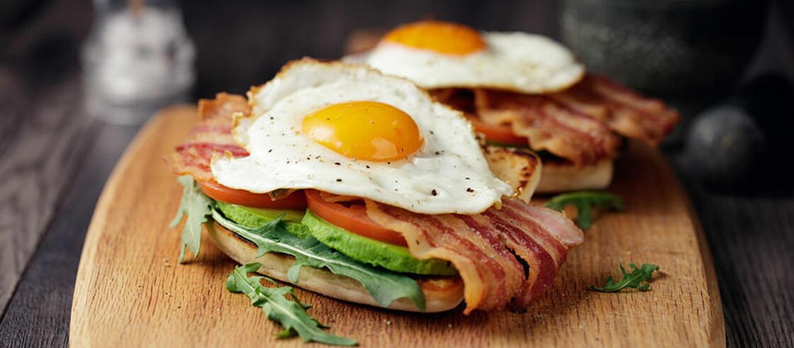 meny för keto-diet